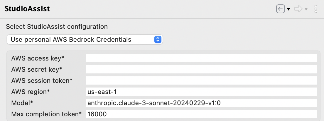 Use AWS Bedrock provider